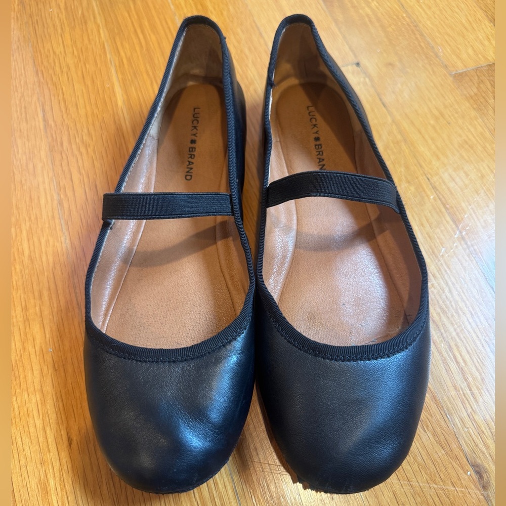 Lucky Brand Black Flats for Women